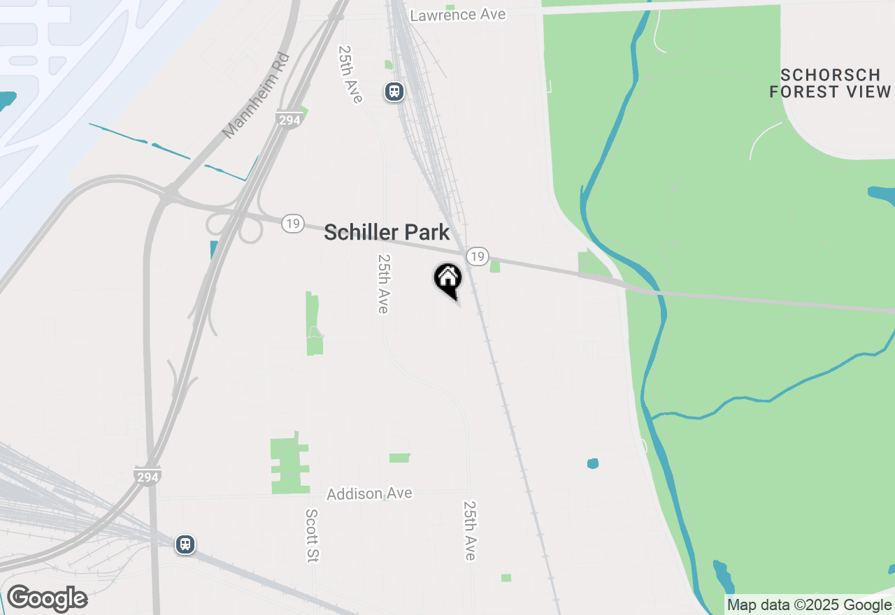 Map of 4039 Prairie Avenue, Schiller Park, IL 60176