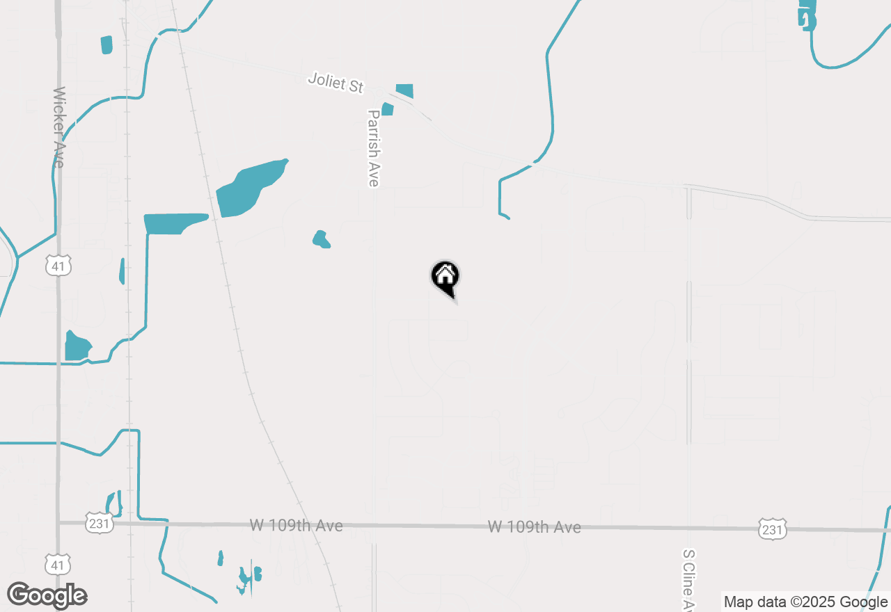 Map of 9241 W 103rd Street, St. John, IN 46373