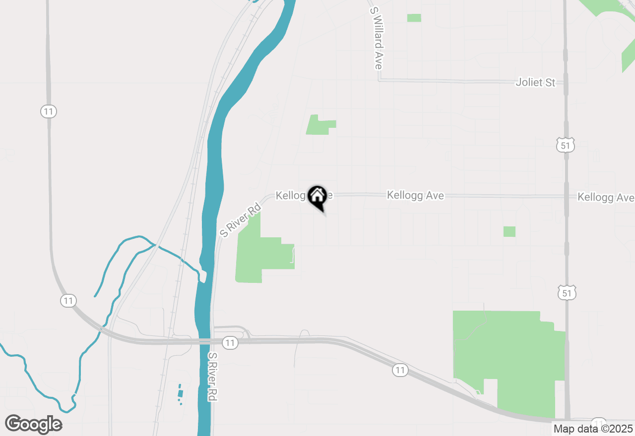 Map of 2641 Roosevelt Avenue, Janesville, WI 53546