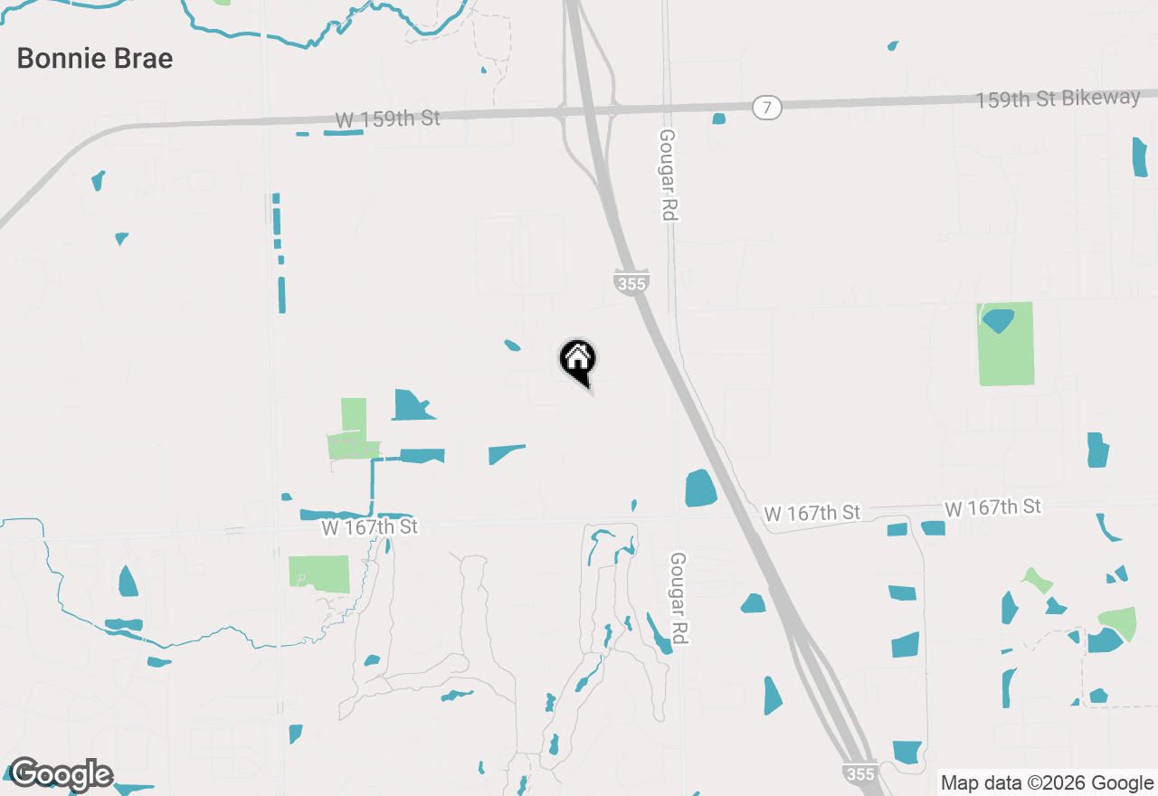 Map of 16158 W Pennyroyal Lane, Lockport, IL 60441