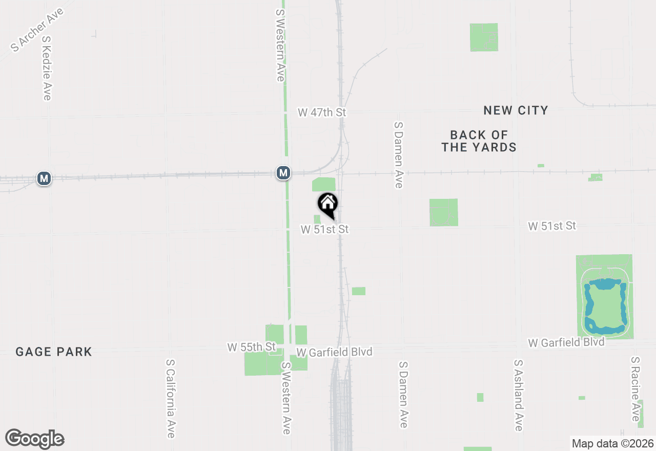 Map of 2226 W 51st Street, Chicago, IL 60609