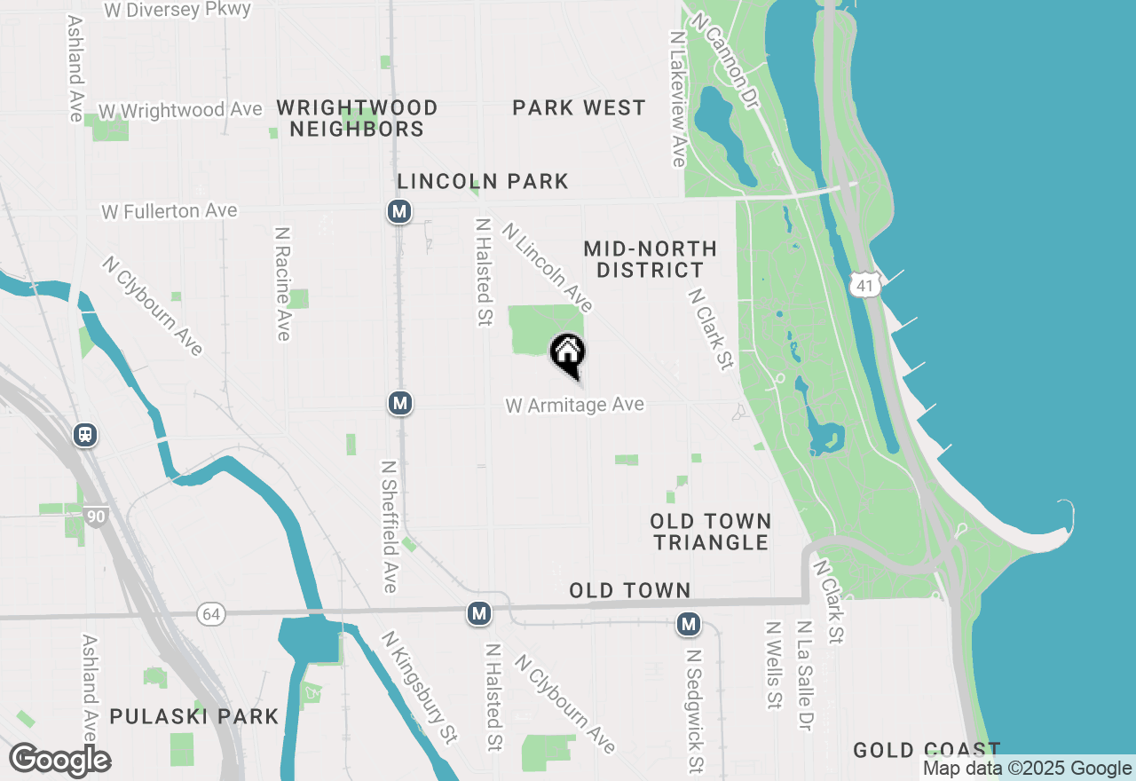 Map of 2015 N Howe Street, Chicago, IL 60614