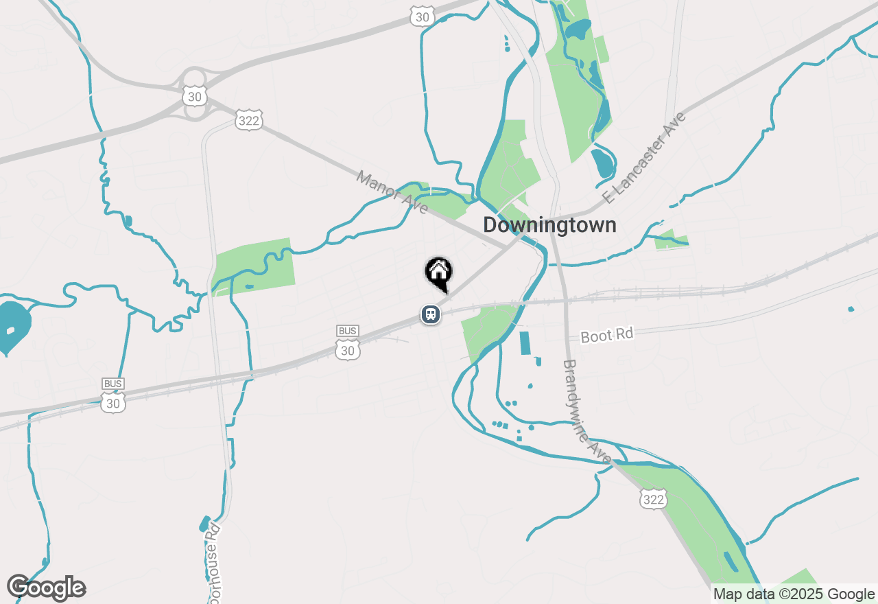 Map of 147-151 W Lancaster Avenue, Downingtown, PA 19335