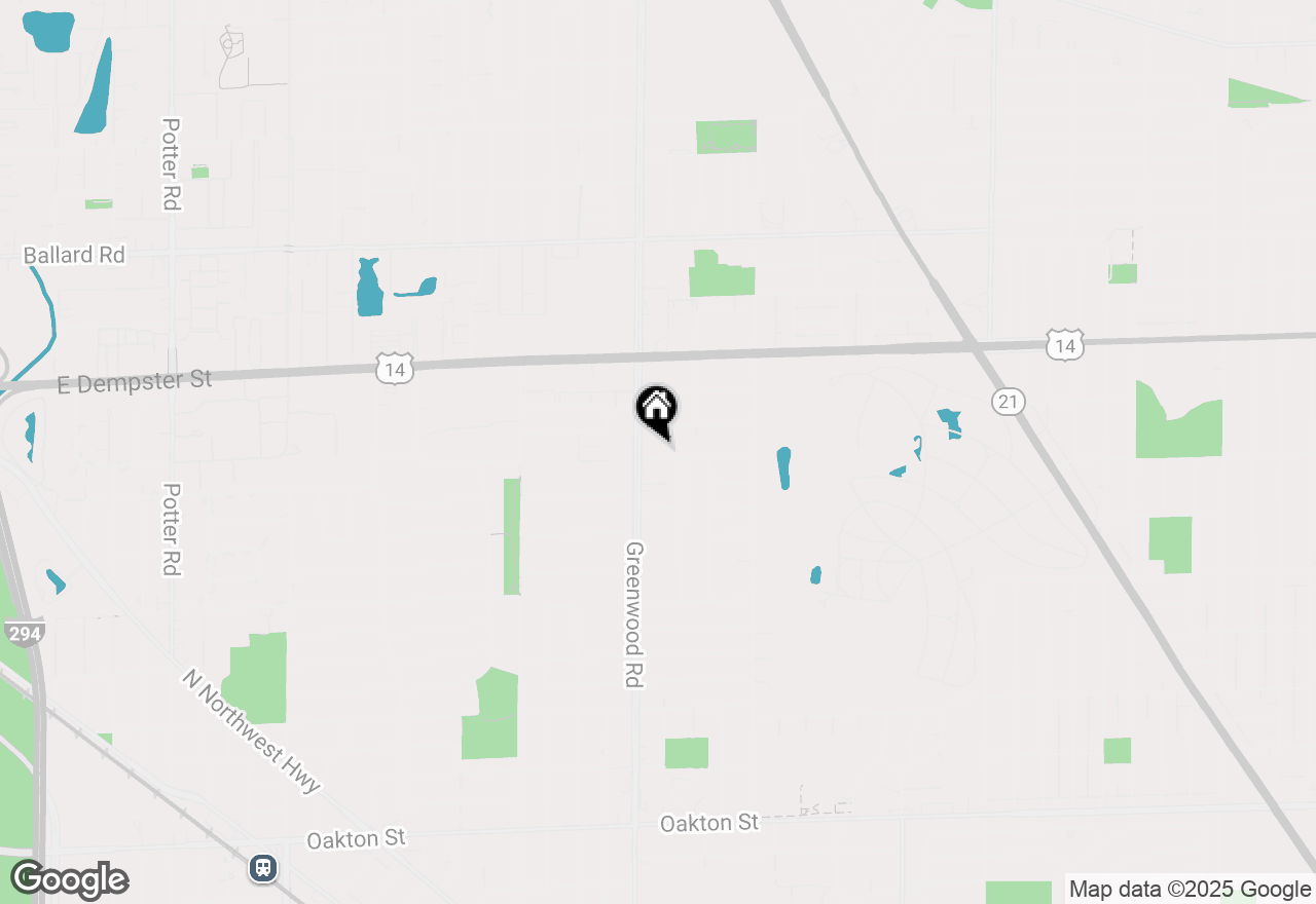 Map of 8544 W Roseview Drive, Niles, IL 60714