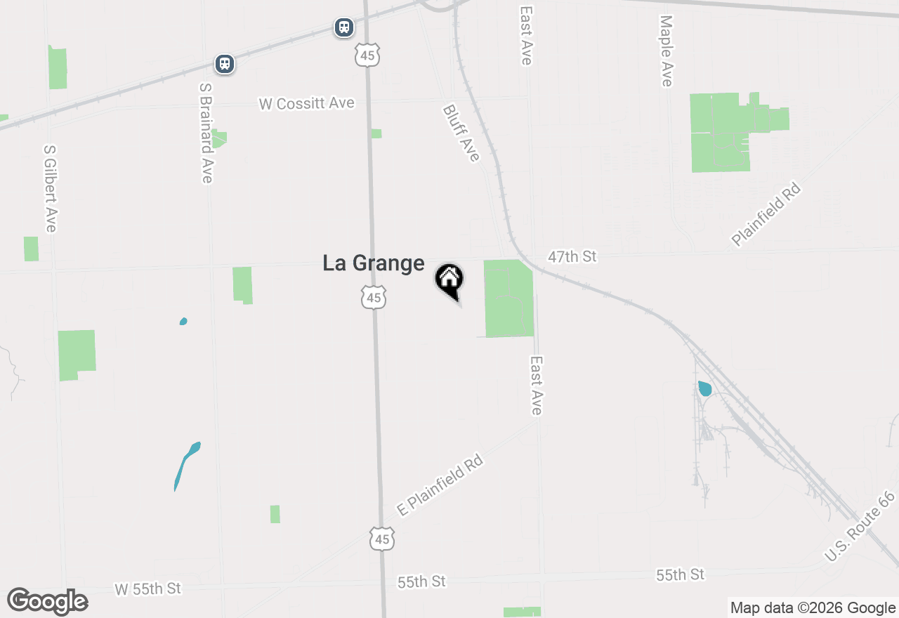 Map of 608 9th Avenue, La Grange, IL 60525
