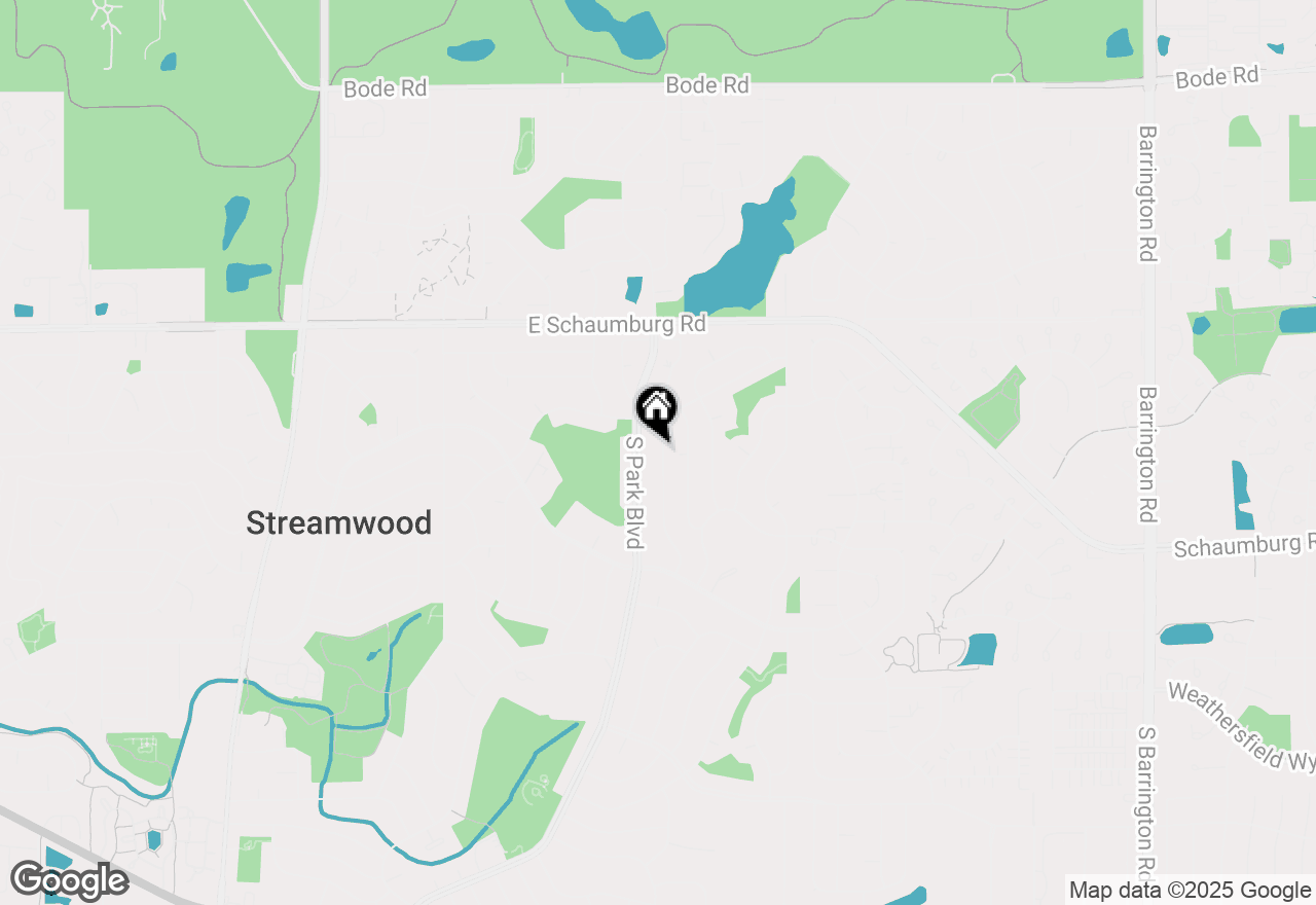 Map of 110 Villa Road, Streamwood, IL 60107