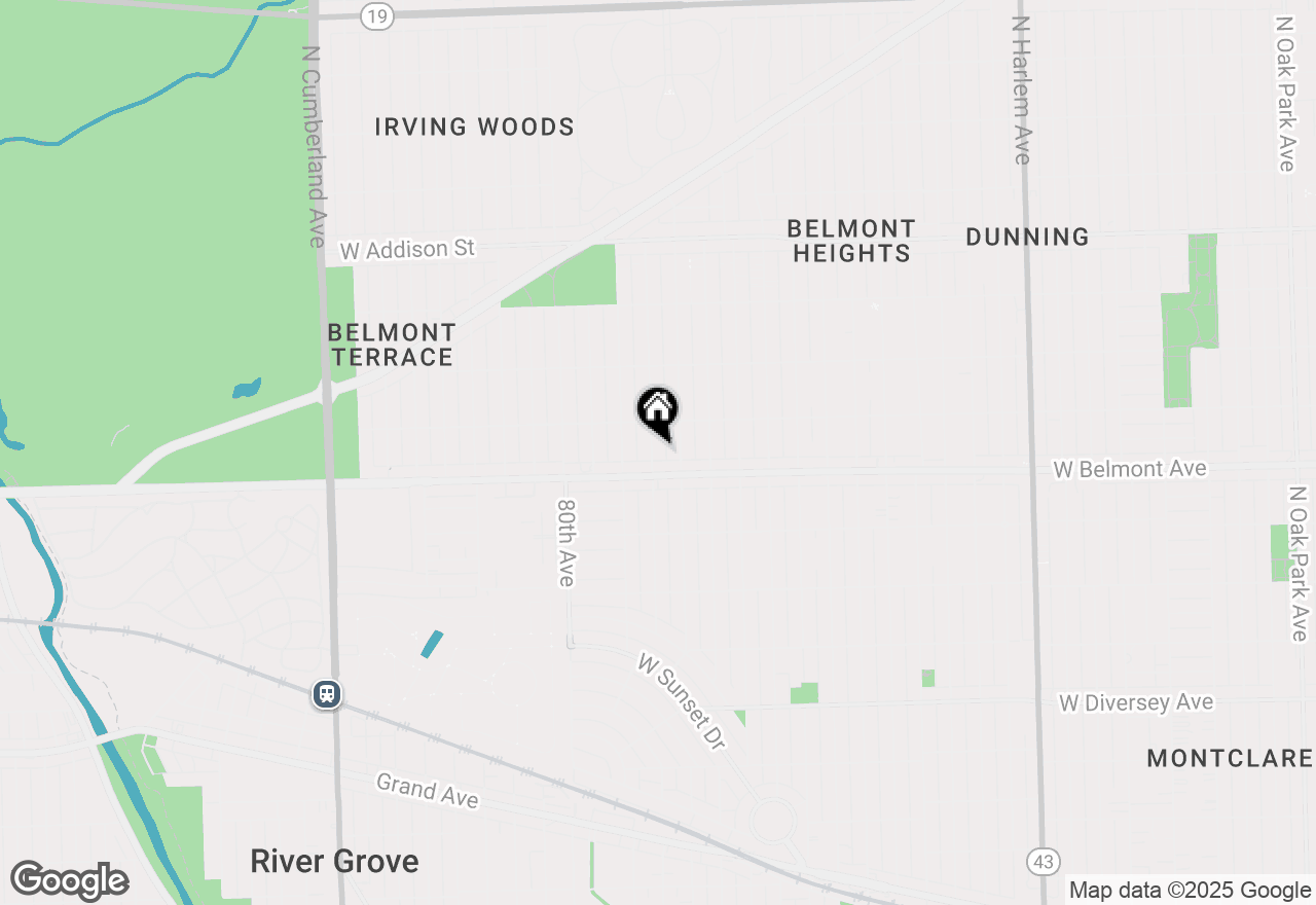 Map of 3221 N Opal Avenue, Chicago, IL 60634