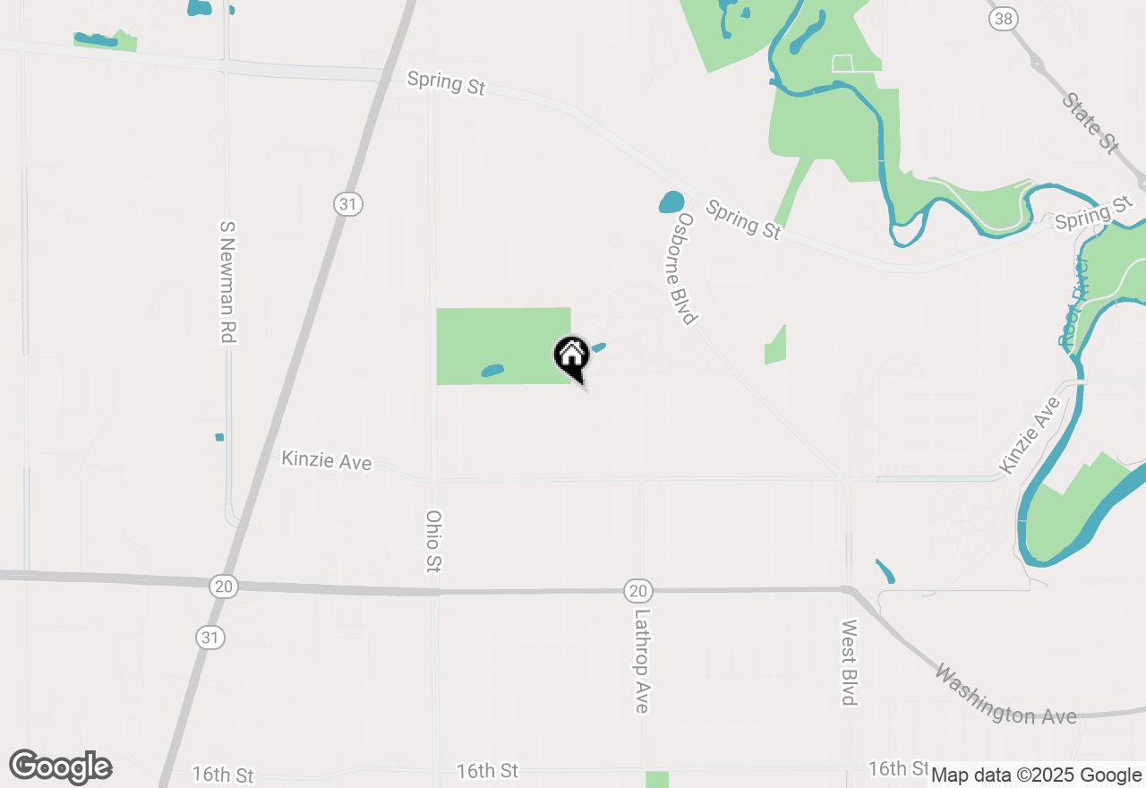 Map of 4117 Graceland Blvd, Racine, WI 53405