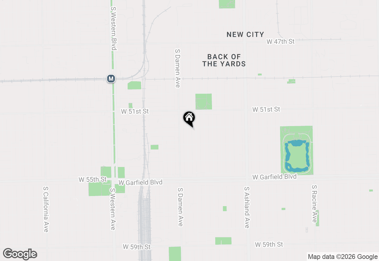 Map of 5209 S Winchester Avenue, Chicago, IL 60609