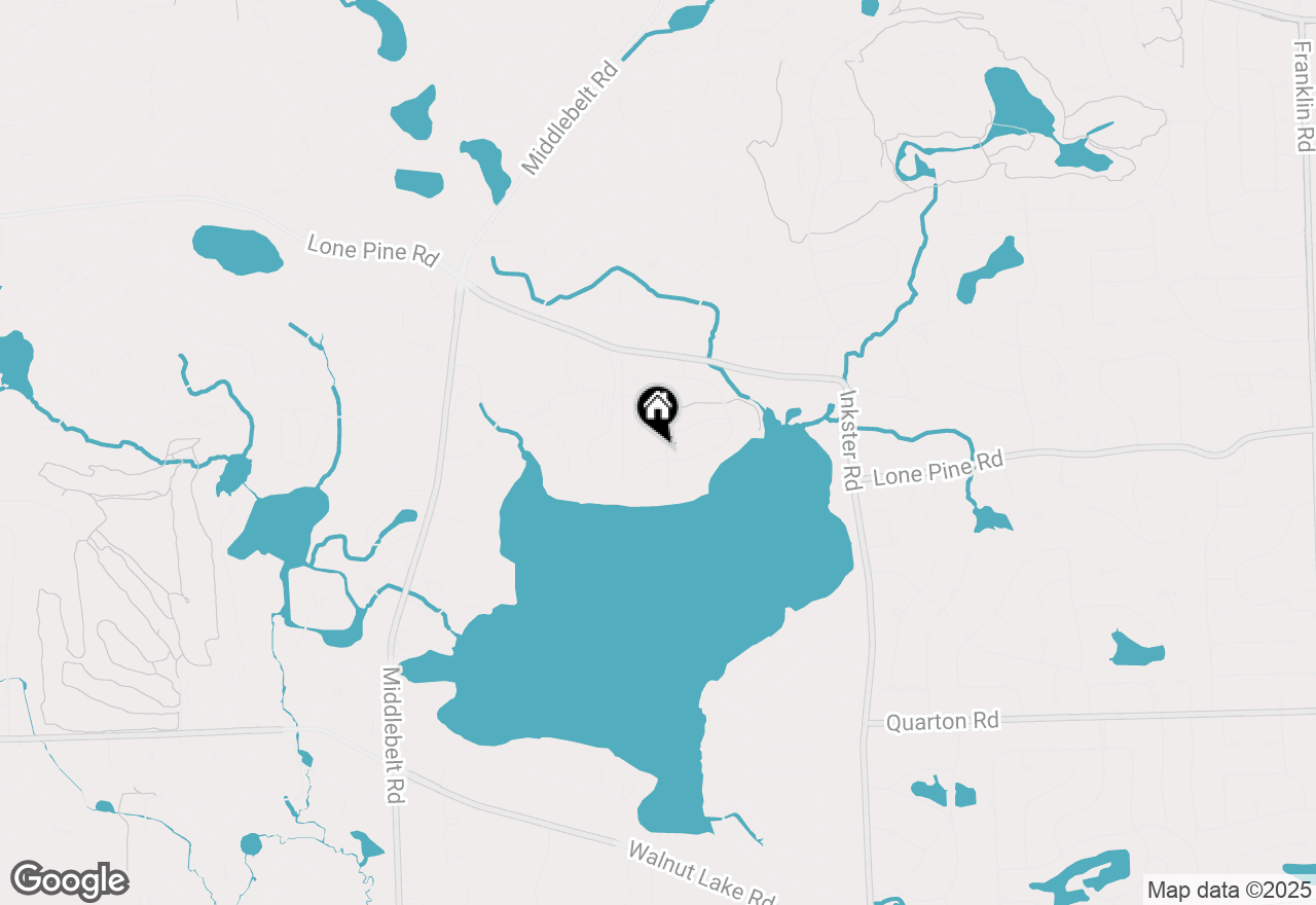 Map of 4724 Tara Court, West Bloomfield, MI 48323