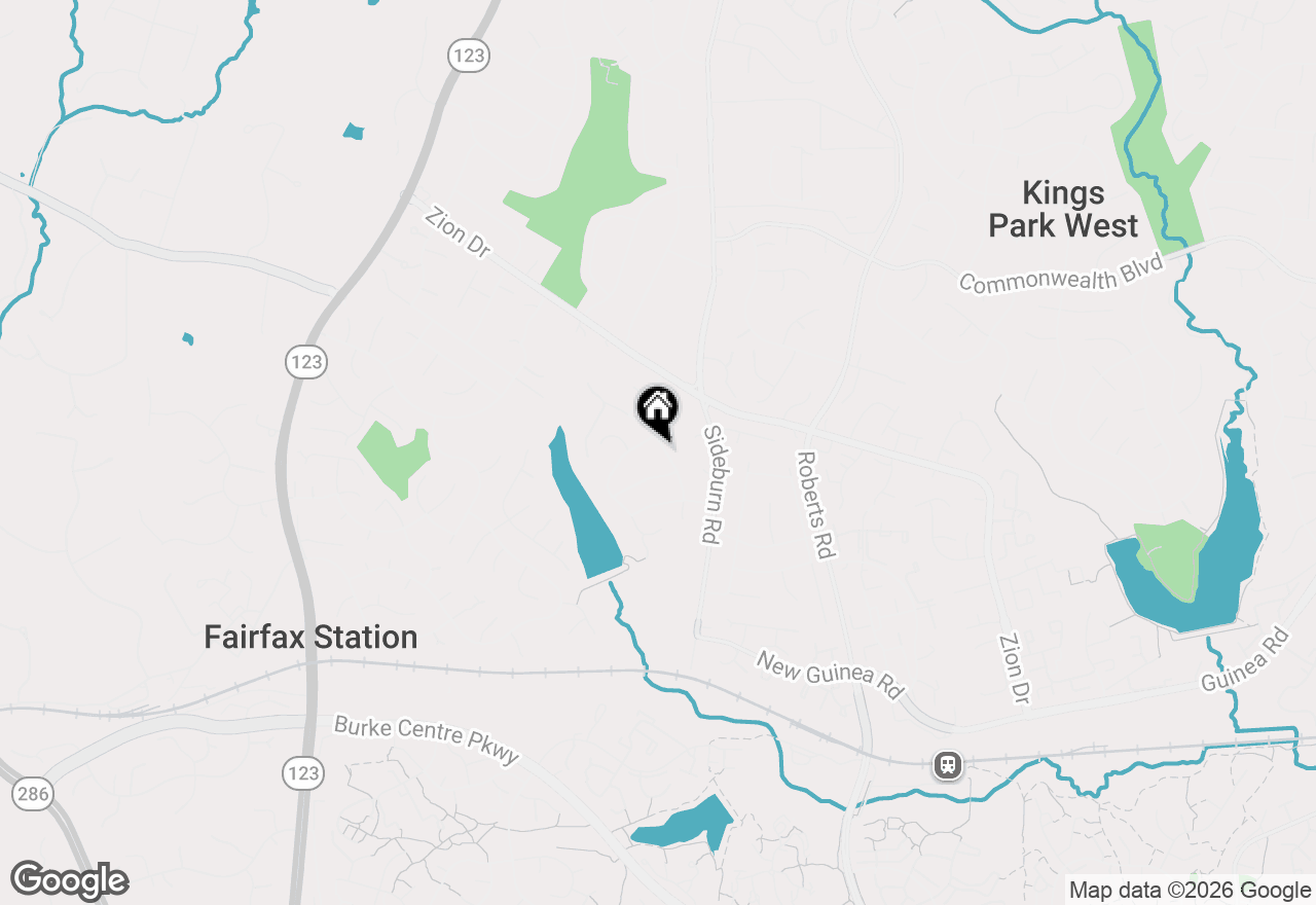 Map of 5348 Black Oak Drive, Fairfax, VA 22032