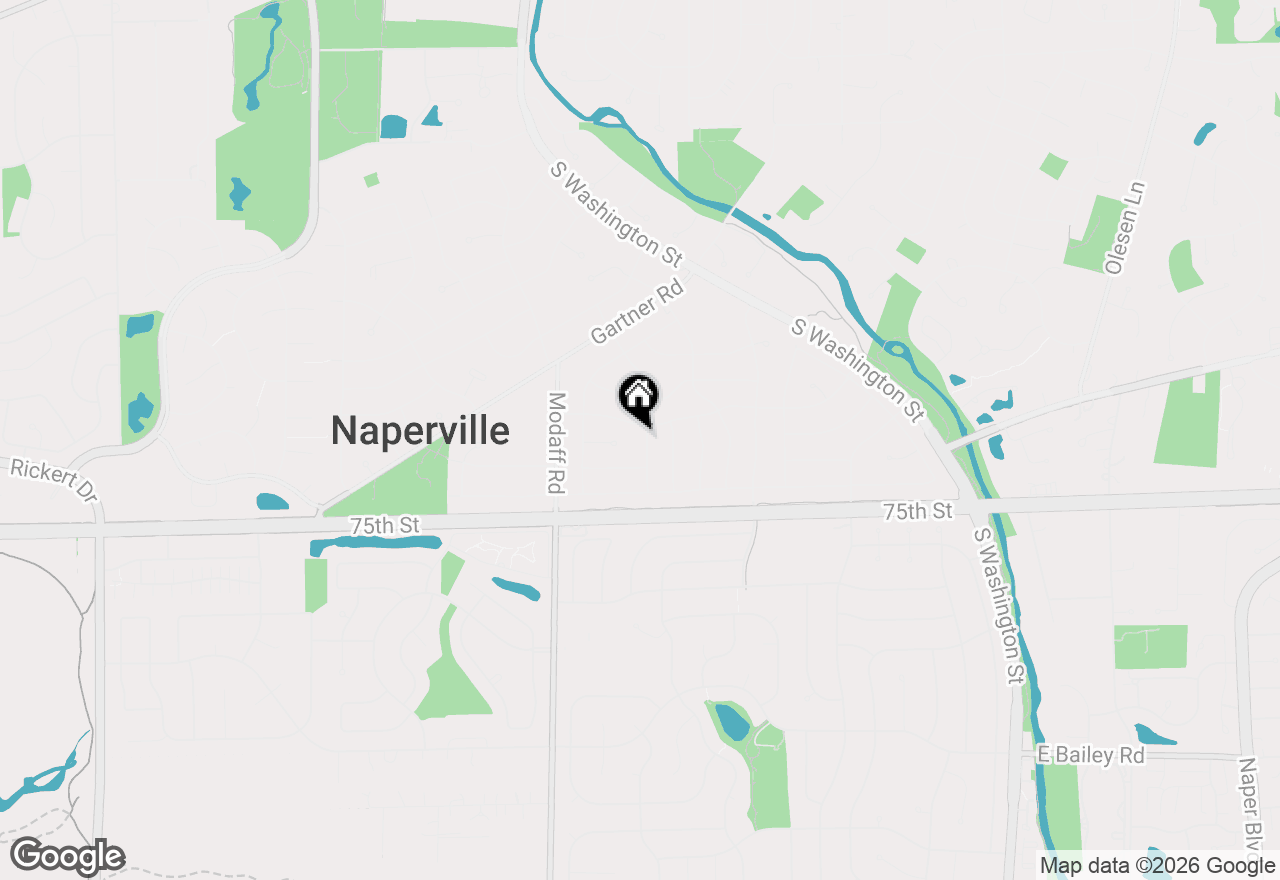 Map of 1209 Laurel Lane, Naperville, IL 60540