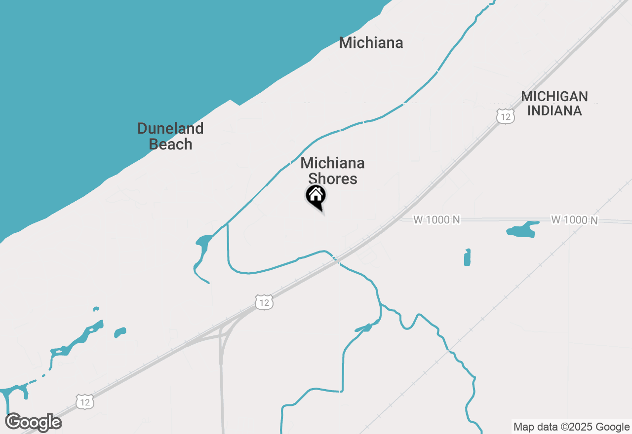 Map of 429 Pinewood Drive, Michiana Shores, IN 46360