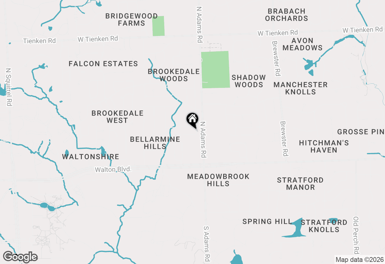 Map of 3056 Rolling Green Circle S, Rochester Hills, MI 48309