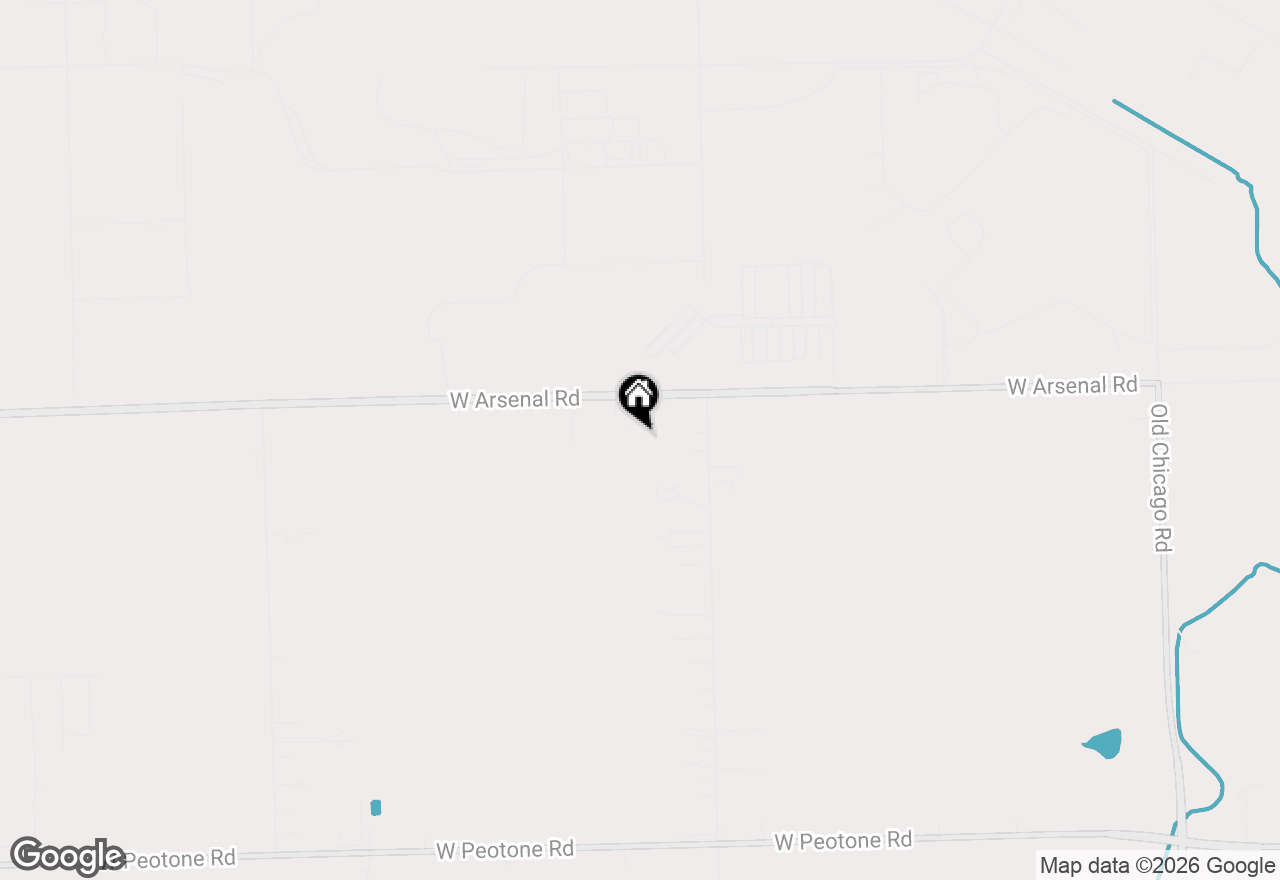 Map of 20117 W South Arsenal Road, Wilmington, IL 60481