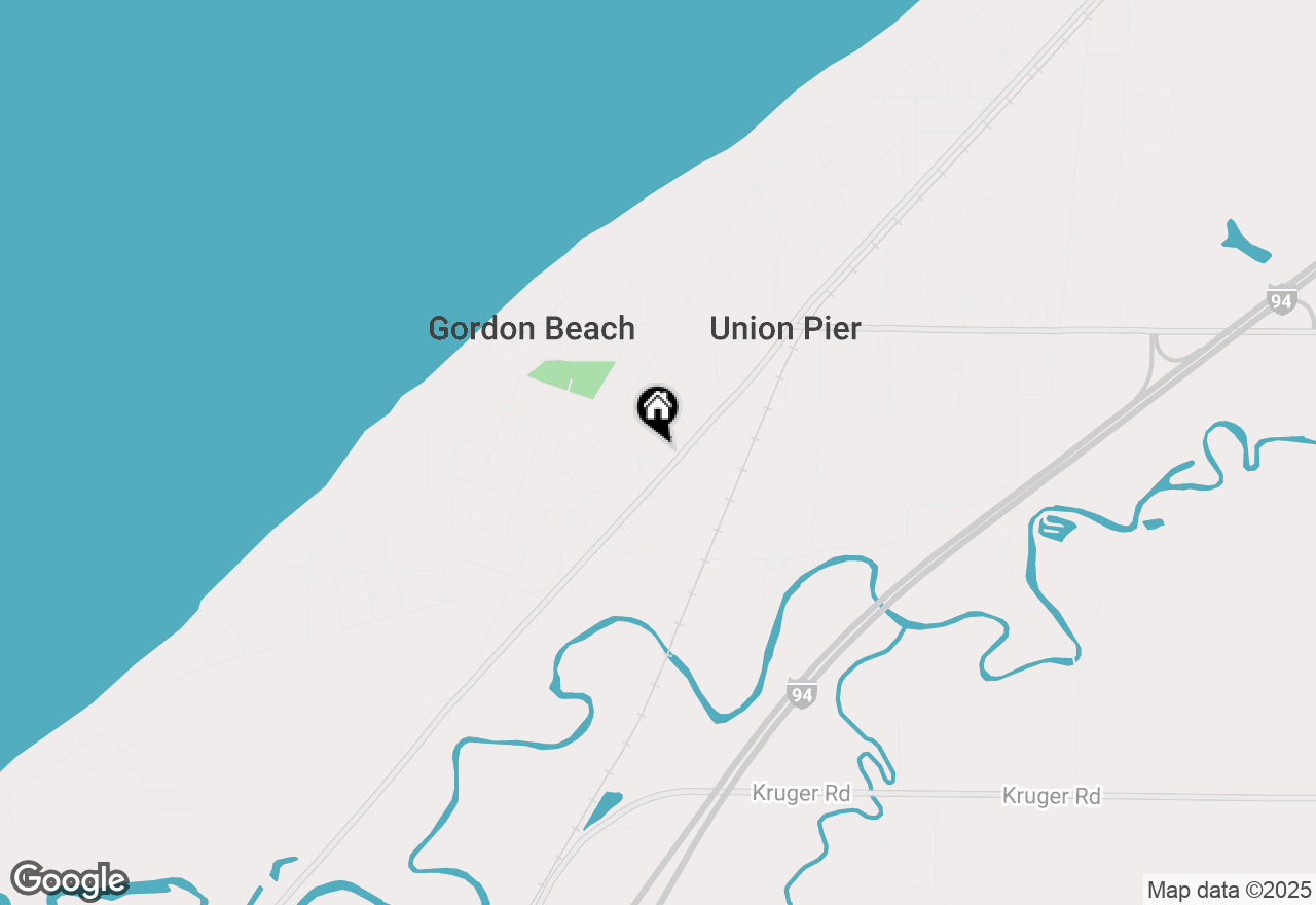 Map of 9942 Cottage Lane, Union Pier, MI 49129