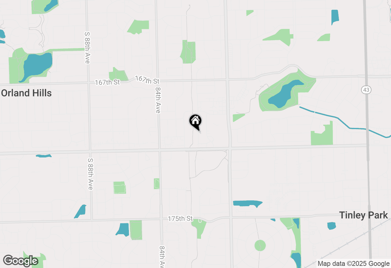 Map of 17006 82nd Avenue, Tinley Park, IL 60477