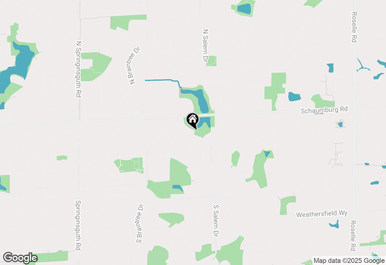 Map of 105 Grand Central Lane, Schaumburg, IL 60193