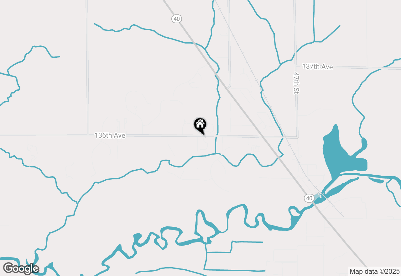 Map of 4850 136th Avenue, Hamilton, MI 49419