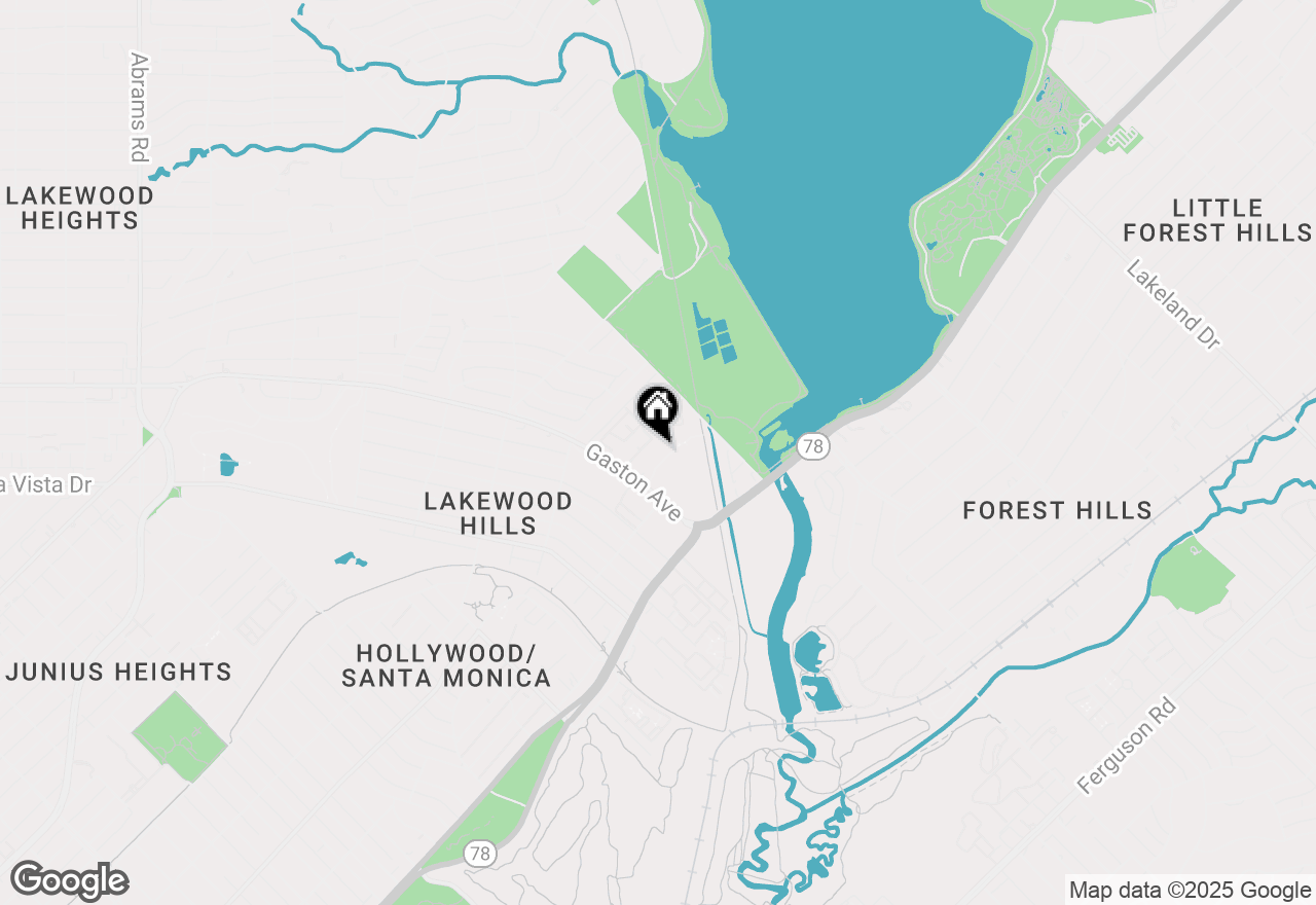 Map of 7207 Gaston Avenue #903, Dallas, TX 75214