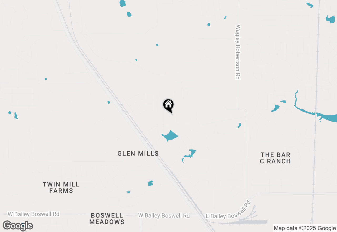 Map of 8437 Coffee Springs Drive, Fort Worth, TX 76131