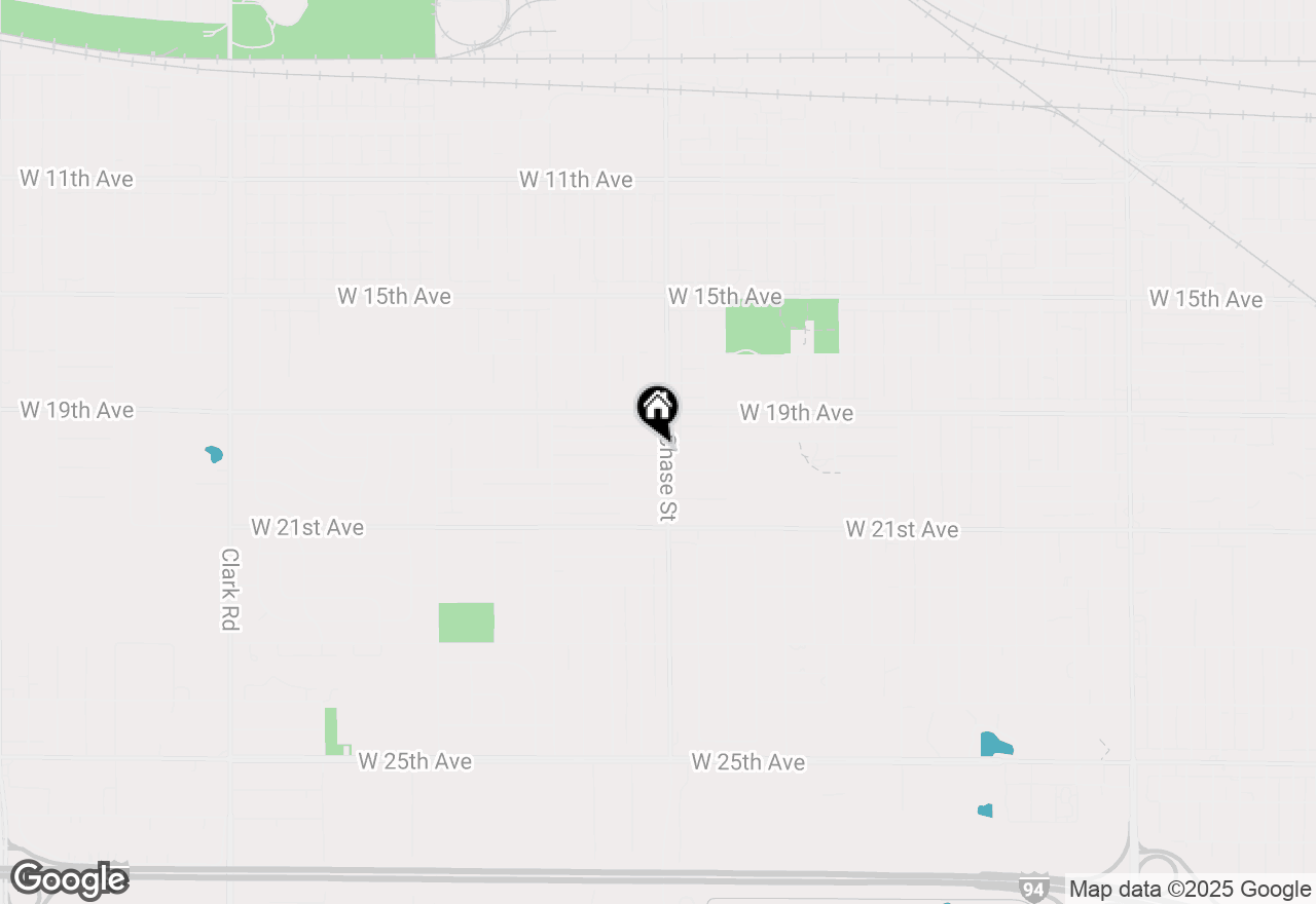 Map of 1960 Chase Street, Gary, IN 46404
