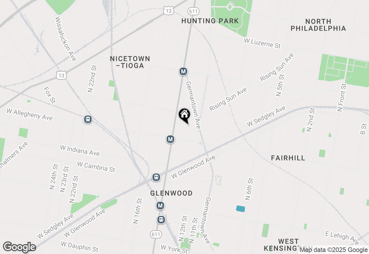 Map of 3265 N Park Avenue, Philadelphia, PA 19140