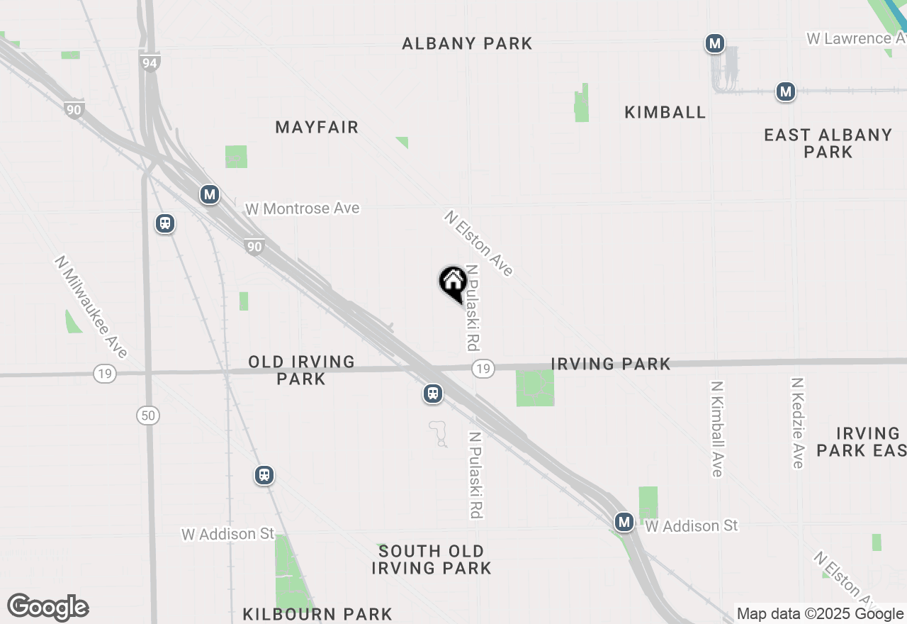 Map of 4125 N Keystone Avenue #605, Chicago, IL 60641