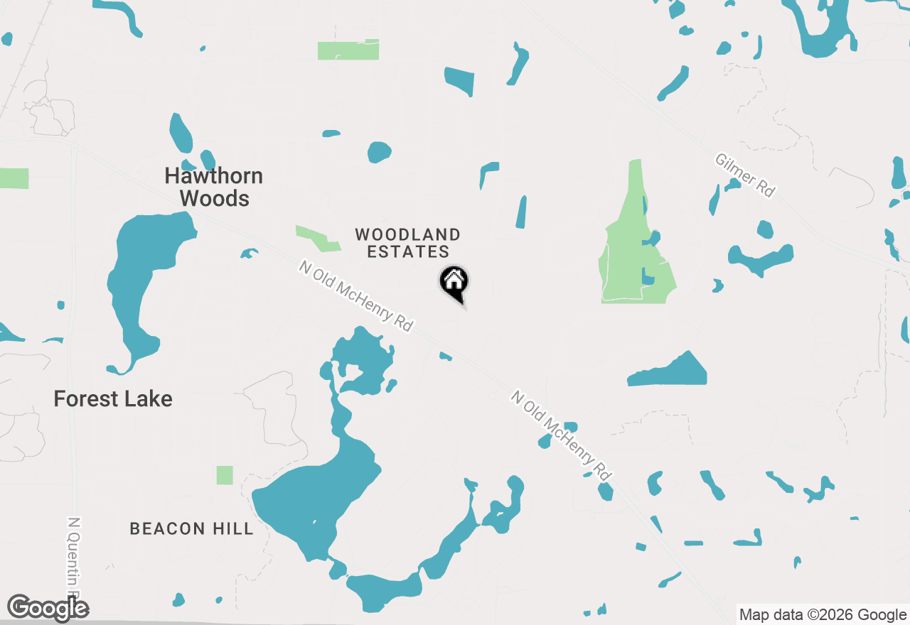 Map of 1 Enclave Way, Hawthorn Woods, IL 60047