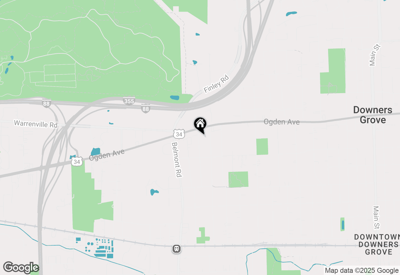 Map of 4401 Wilson Avenue, Downers Grove, IL 60515