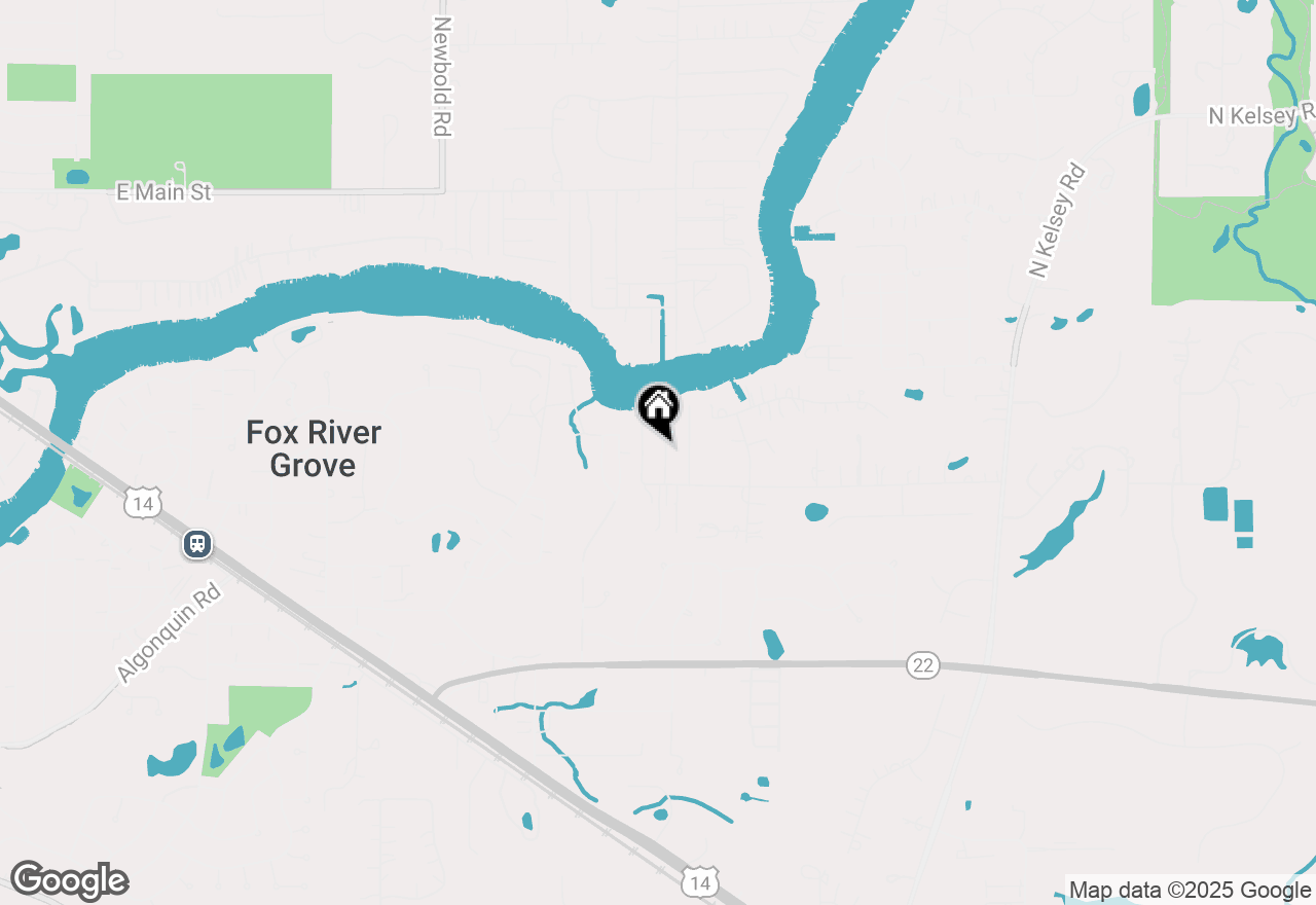 Map of 8819 Mckinley Drive, Barrington, IL 60010