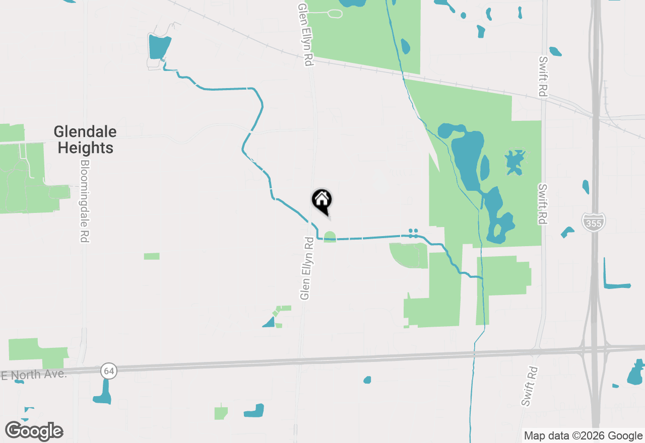 Map of 615 Nolan Avenue, Glendale Heights, IL 60139