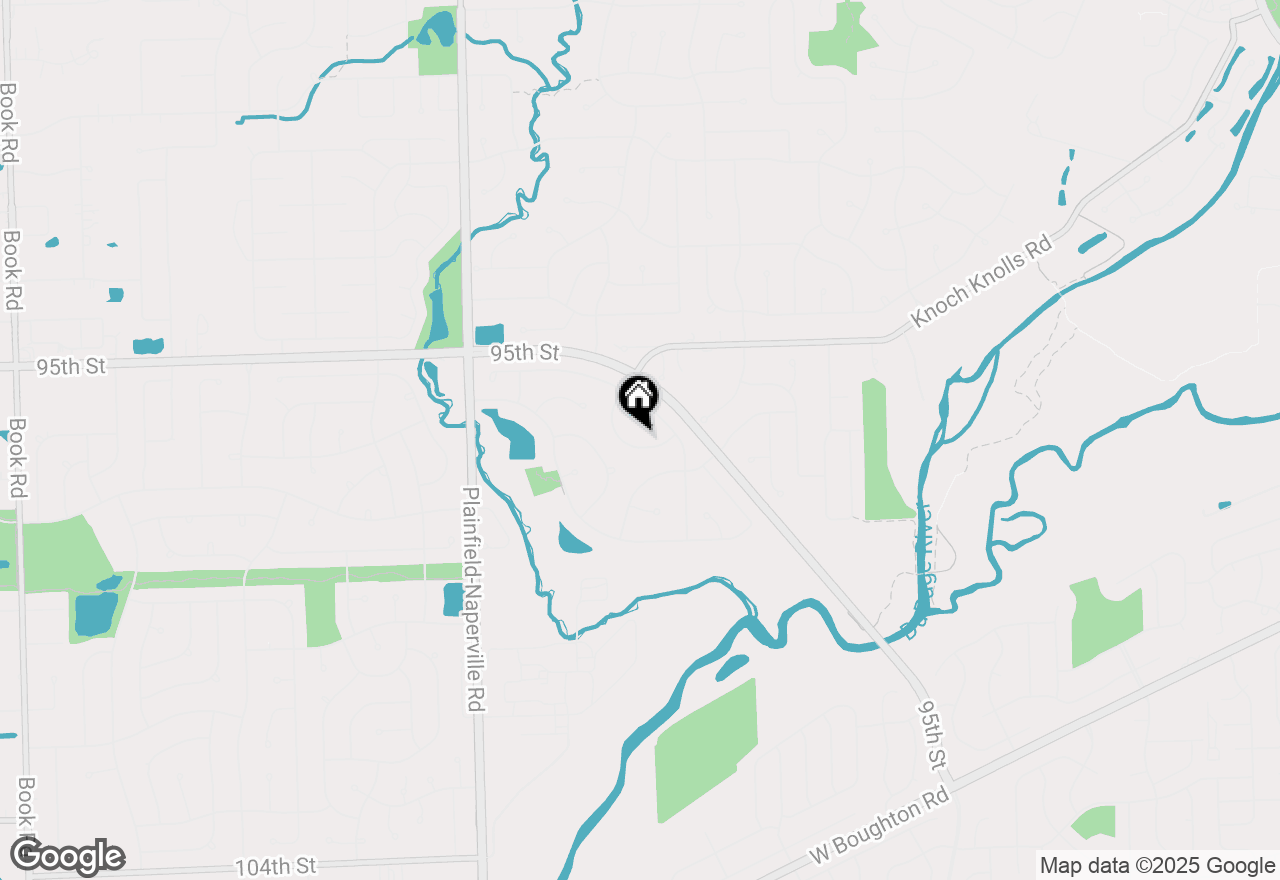 Map of 748 Knoch Knolls Road, Naperville, IL 60565