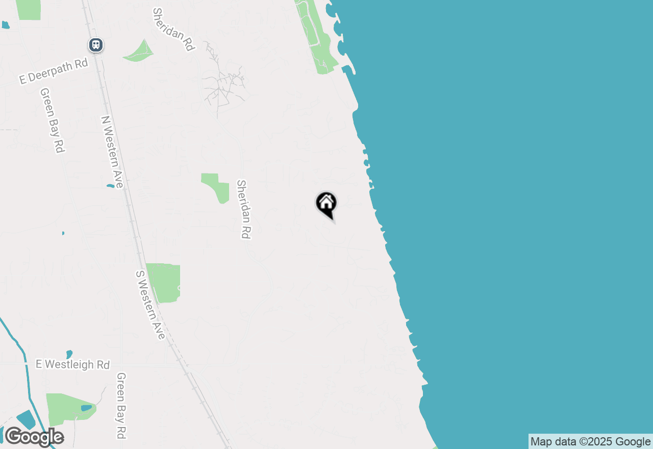 Map of 101 N Mayflower Road, Lake Forest, IL 60045