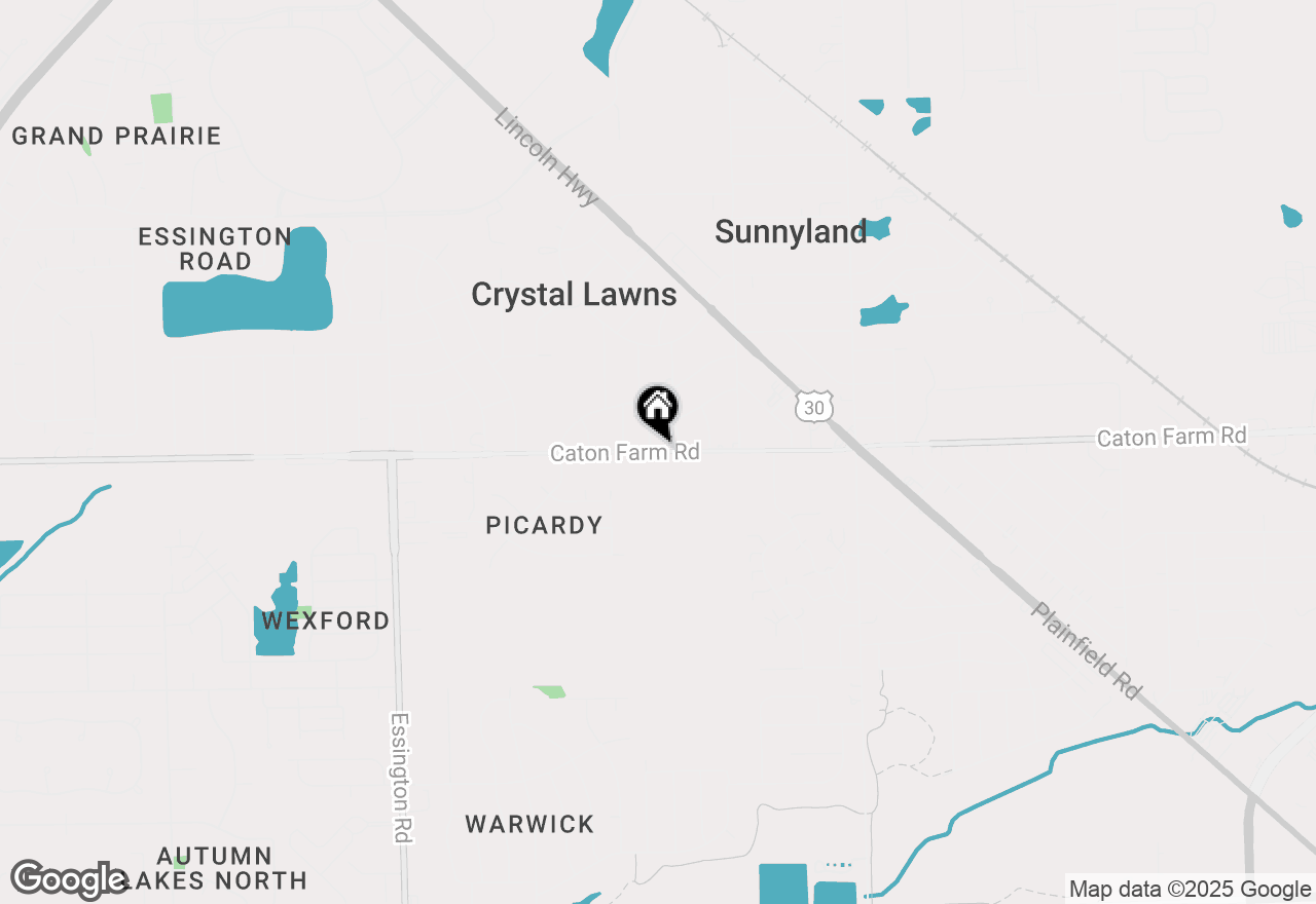 Map of 2730 Caton Farm Road, Joliet, IL 60435