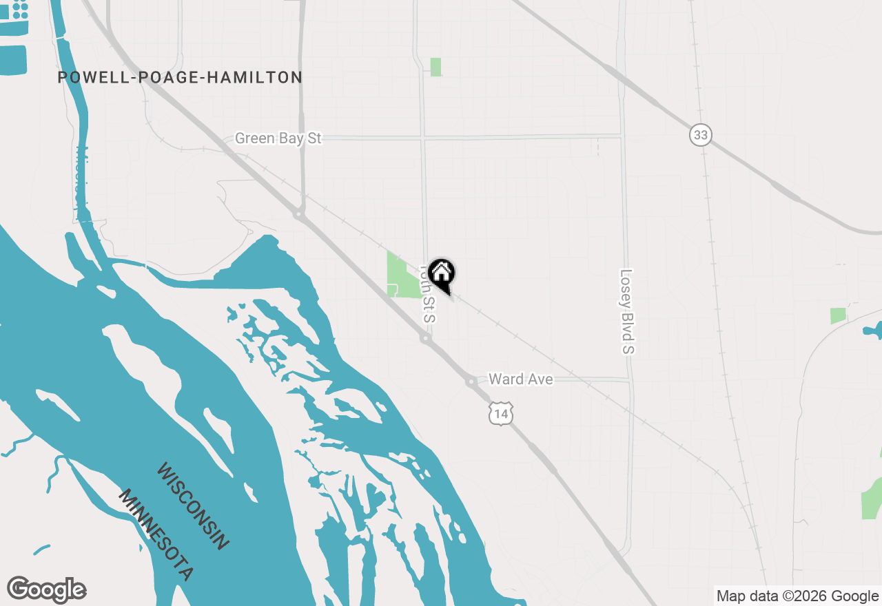 Map of 2500 17th St S, La Crosse, WI 54601