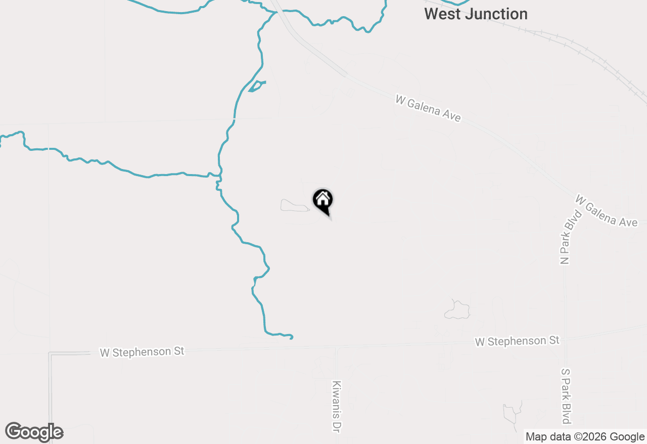 Map of 3127 Sandy Pointe Drive, Freeport, IL 61032