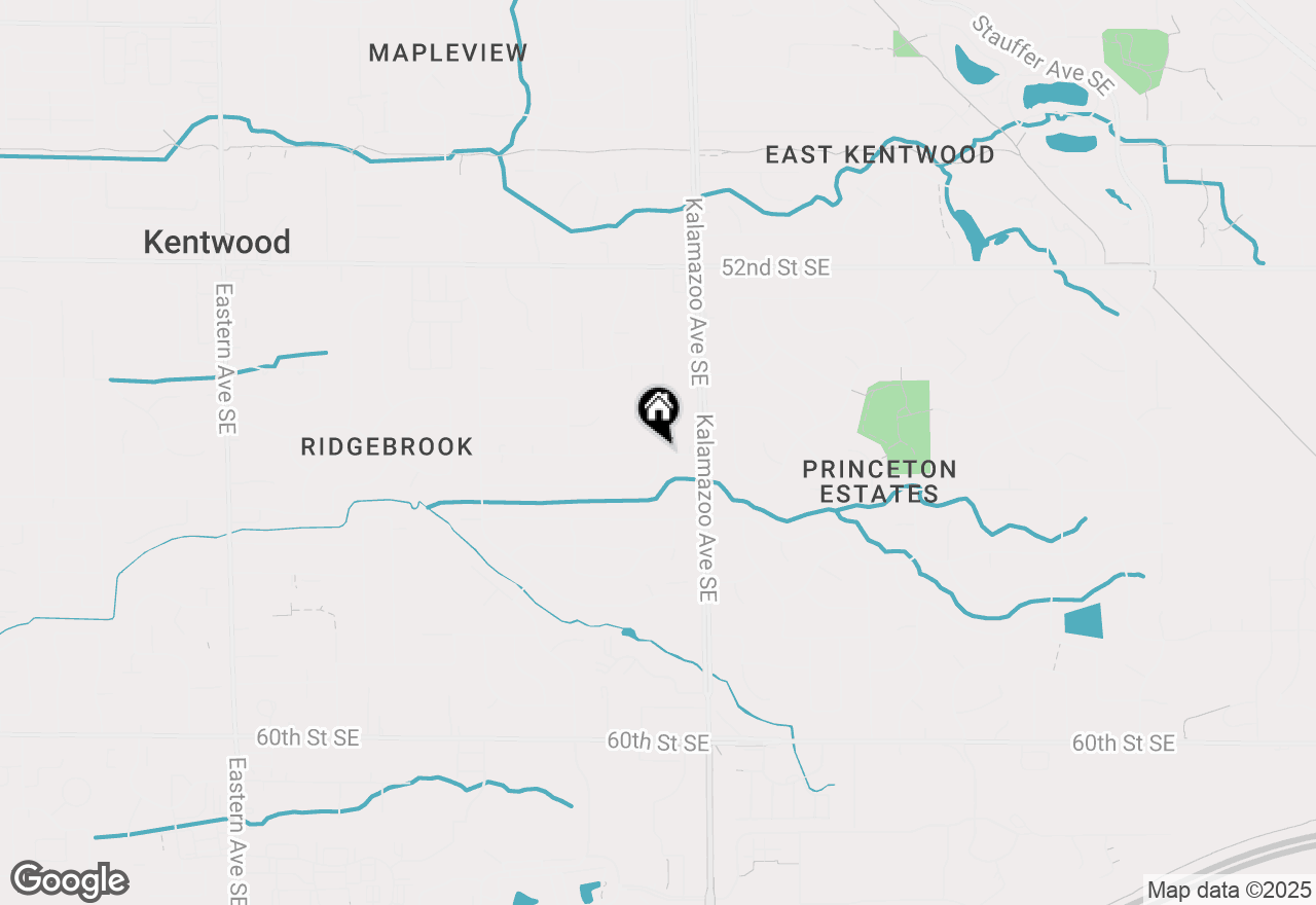 Map of 1523 Brookmark Street Se, Kentwood, MI 49508