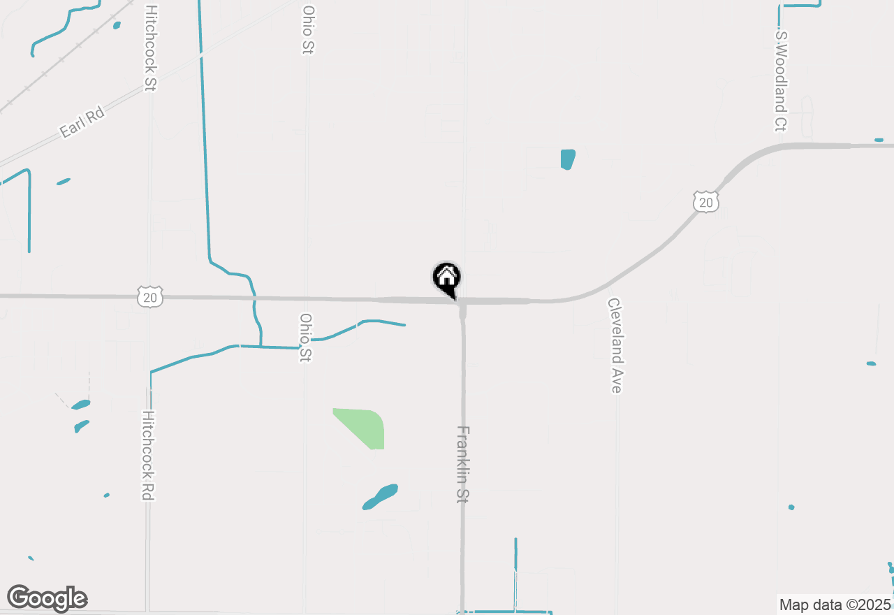 Map of 104 W Us Highway 20, Michigan City, IN 46360