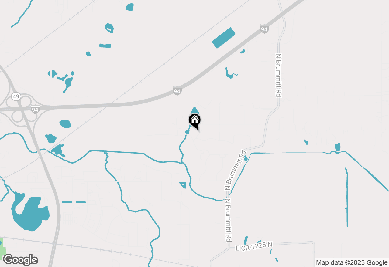 Map of 790 Graham Drive, Chesterton, IN 46304