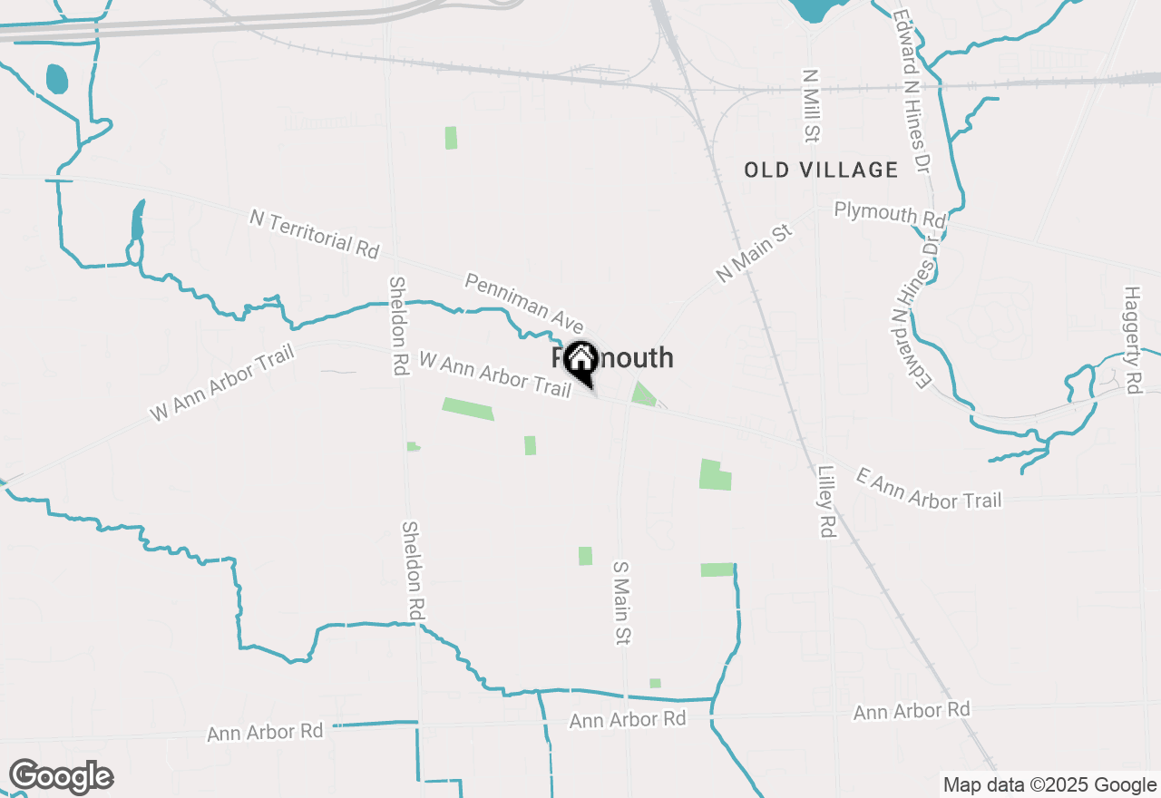 Map of 995 W Ann Arbor Trail, Plymouth, MI 48170