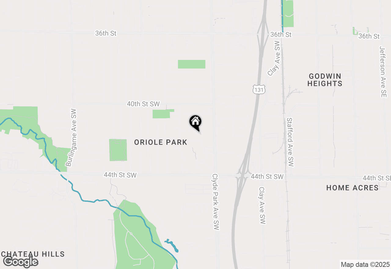 Map of 906 Bellevue Street Sw, Wyoming, MI 49509