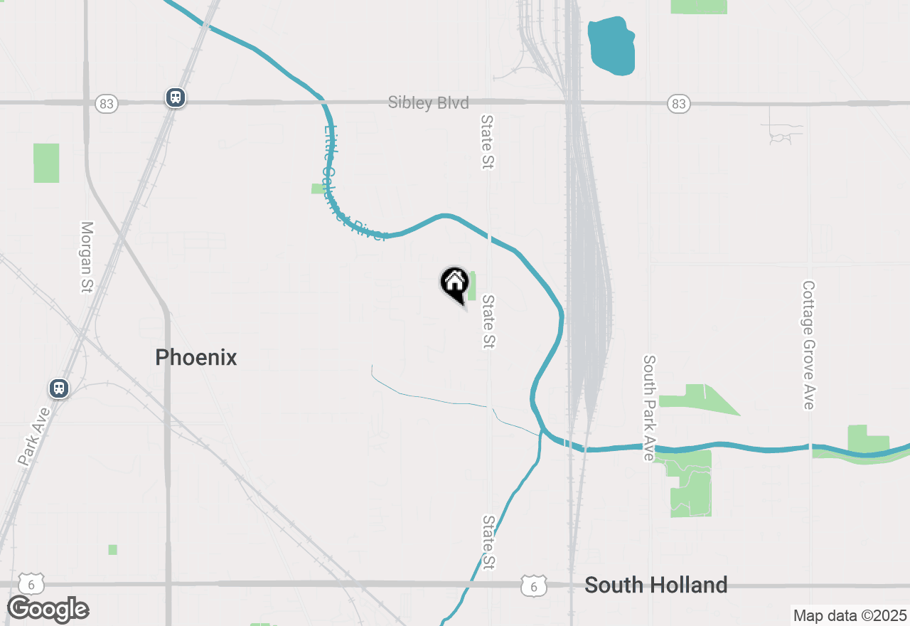 Map of 15522 Dearborn Street, South Holland, IL 60473