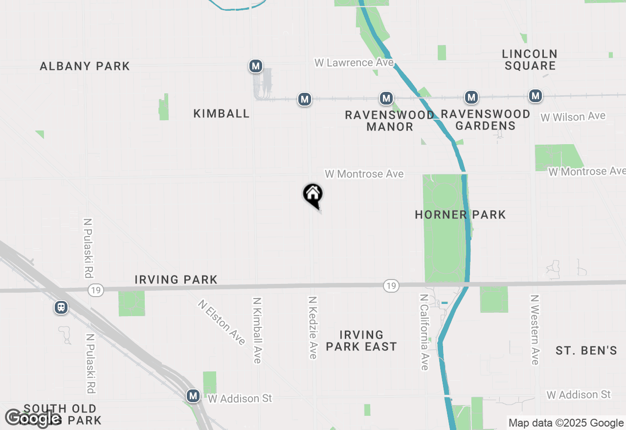 Map of 4231 N Kedzie Avenue #4C, Chicago, IL 60618