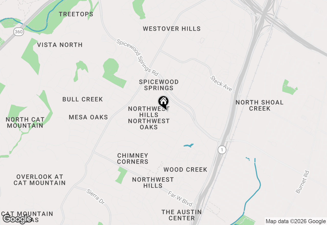 Map of 7807 Chimney Cors, Austin, TX 78731