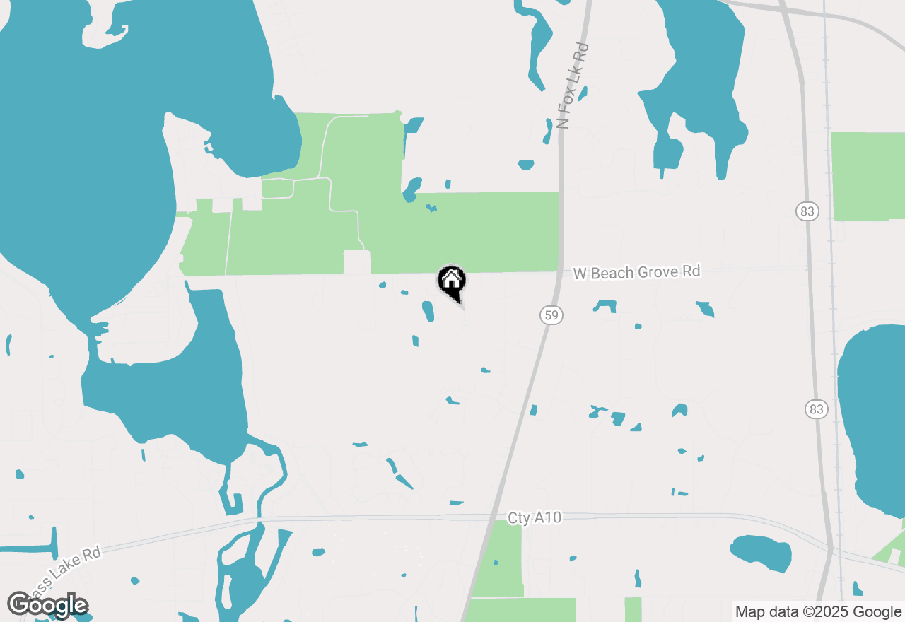 Map of 24585 W Sodman Court, Antioch, IL 60002