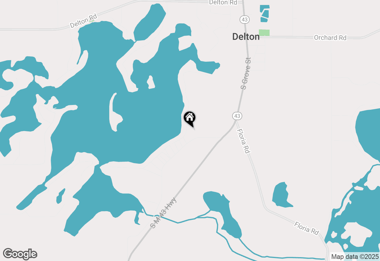 Map of 11175 E Shore Drive, Delton, MI 49046