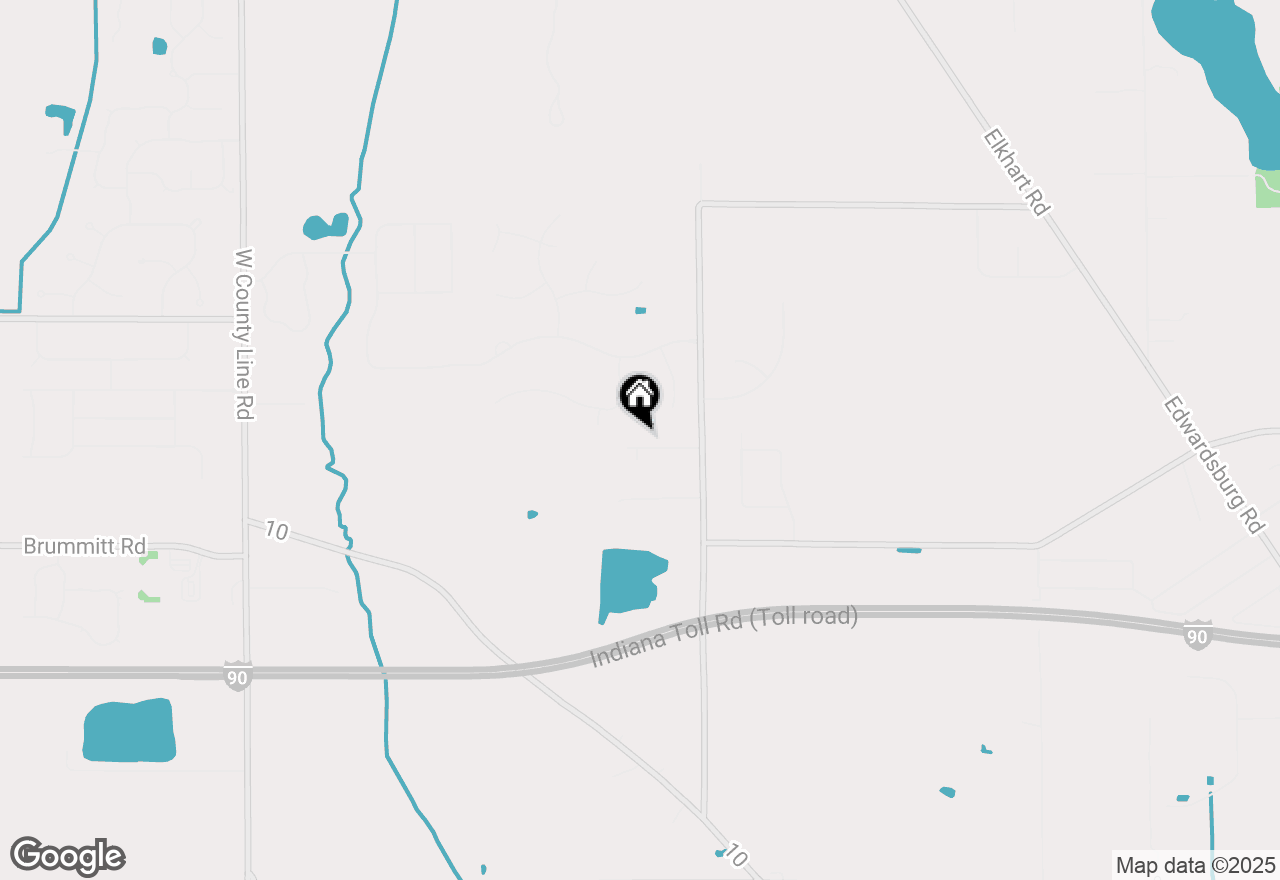 Map of 30137 Fox Run Trail, Granger, IN 46530