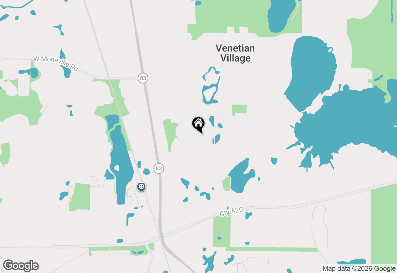 Map of 2315 N Meadows Lane #2315, Round Lake Beach, IL 60073