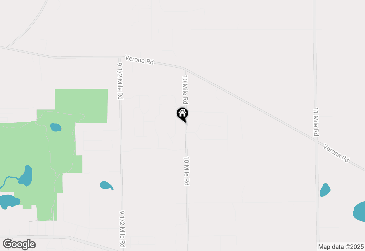 Map of 17275 10 Mile Road, Battle Creek, MI 49014